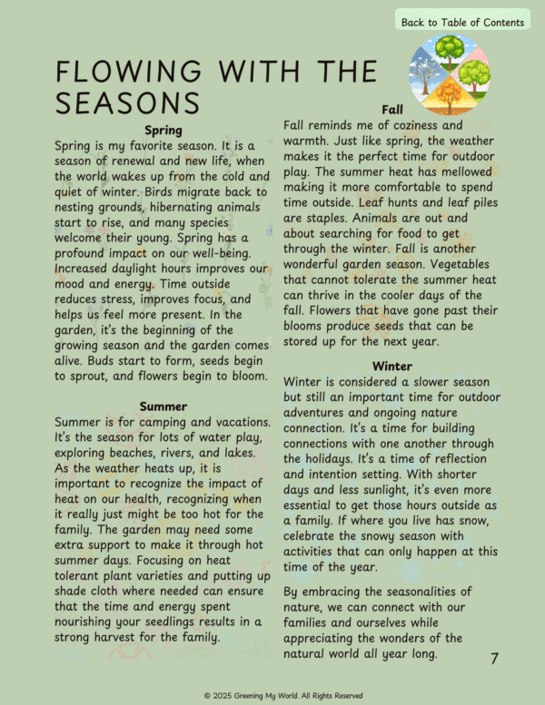 Greening My World: A Family’s Guide to Nature, Health, and Sustainability - Image 3